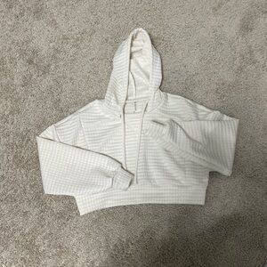 AS Revival White Cropped Hoodie (NWOT)